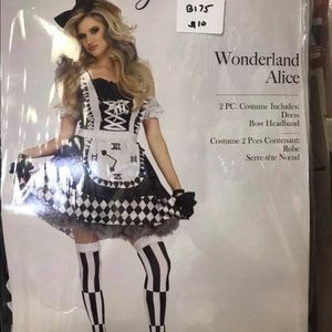 women’s wonderland alice halloween costume